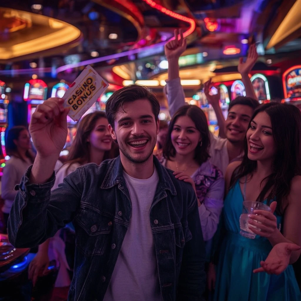 a person with a casino bonus WINK BET CASINO