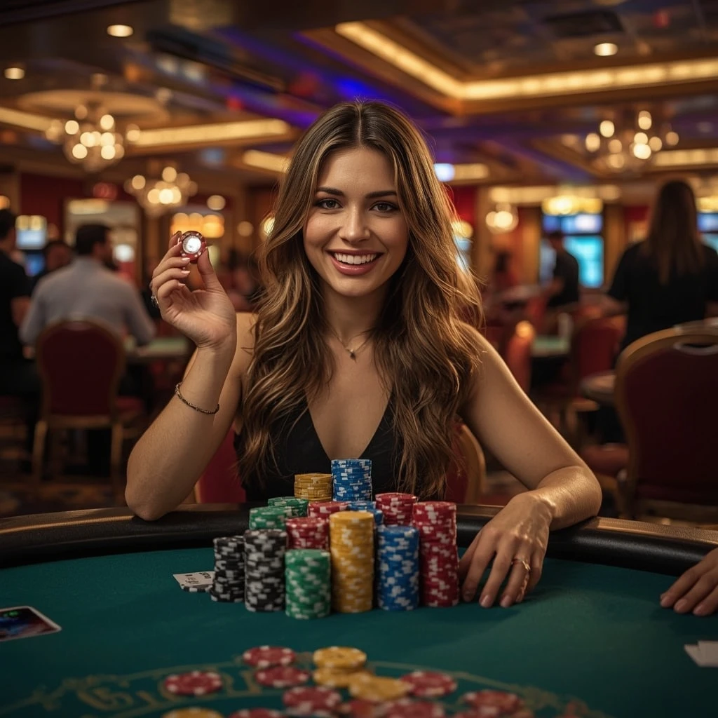 bonus in a man's hands at WINK BET CASINO