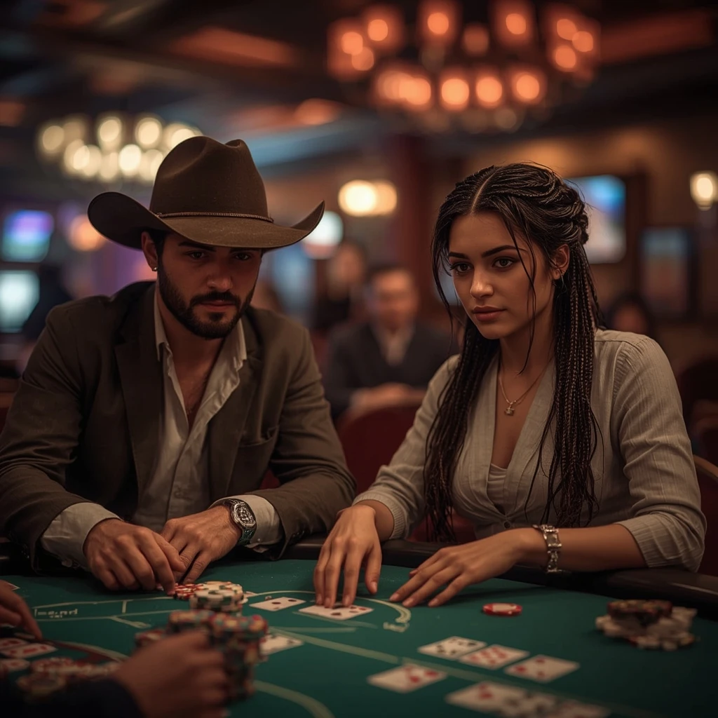 photo of two poker players WINK BET CASINO INDIA