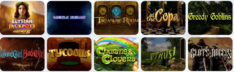 Jackpots at WINK BET CASINO